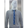 Cravates fines en polyester pour hommes